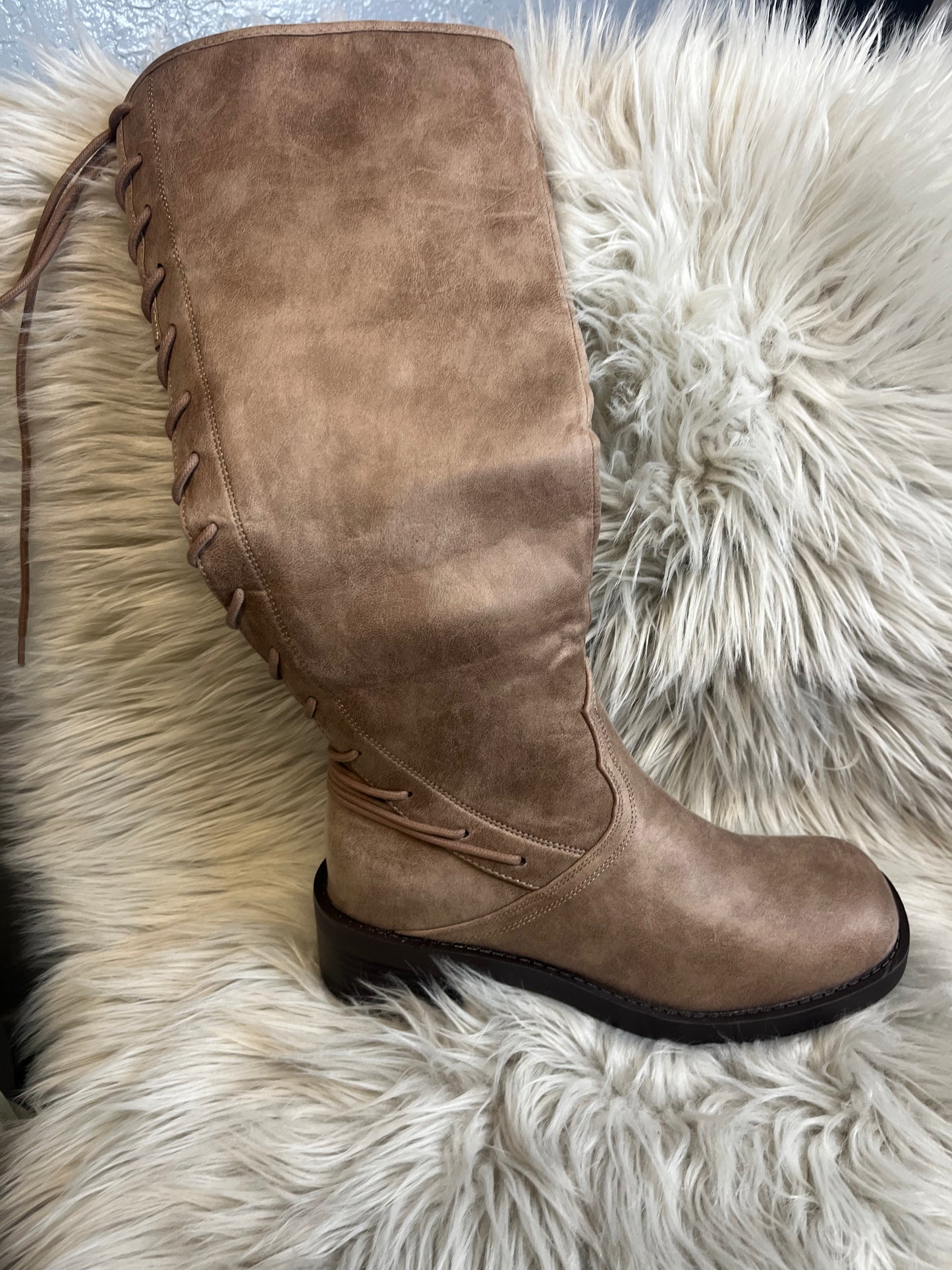 Strappy Calf Boot