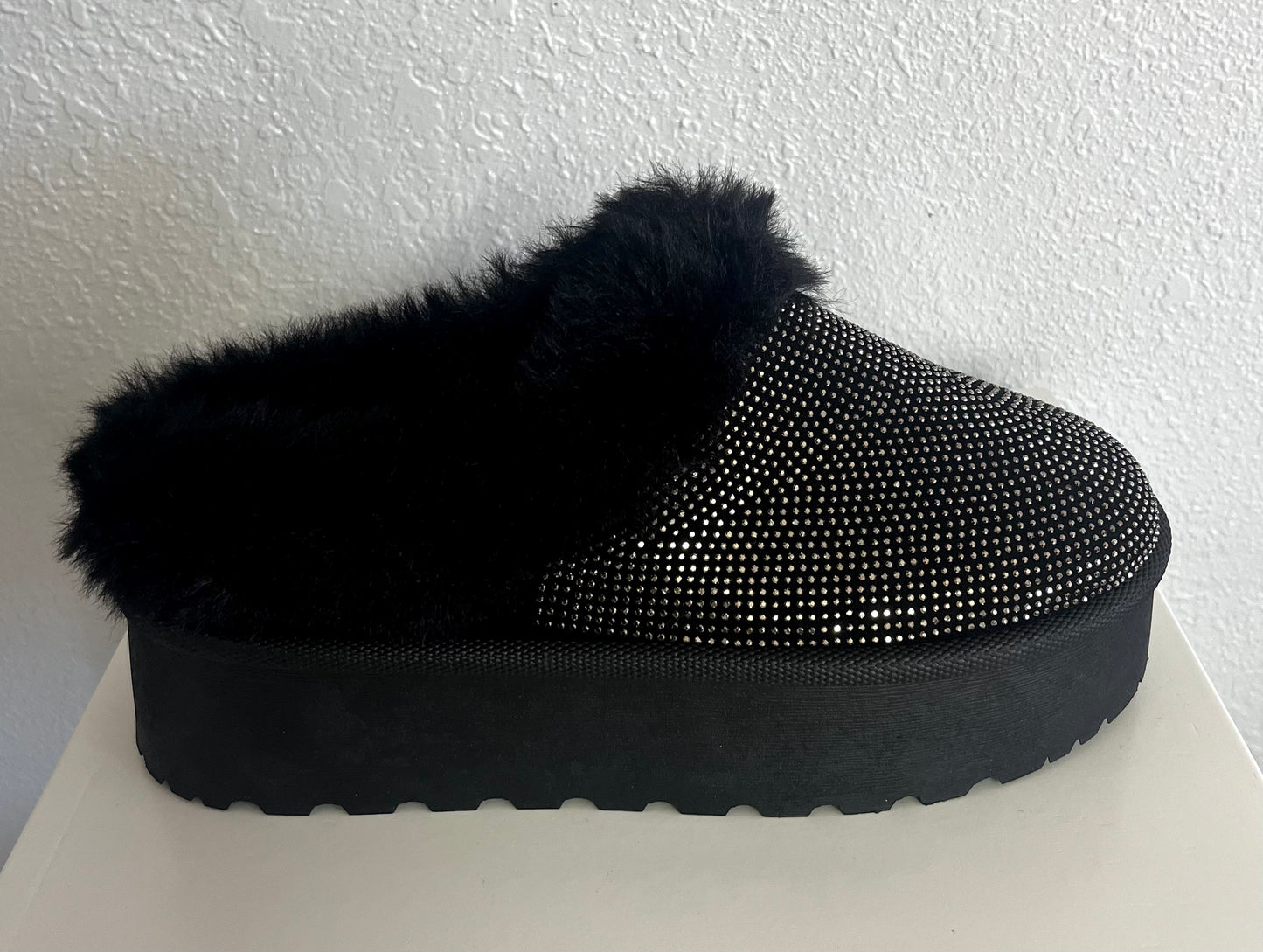 Fuzzy Slip Ons