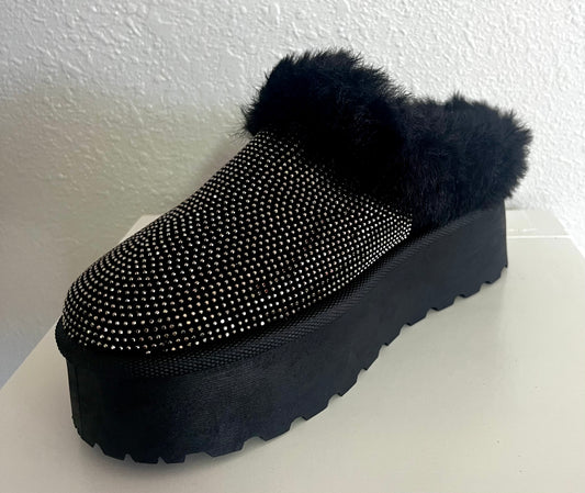 Fuzzy Slip Ons