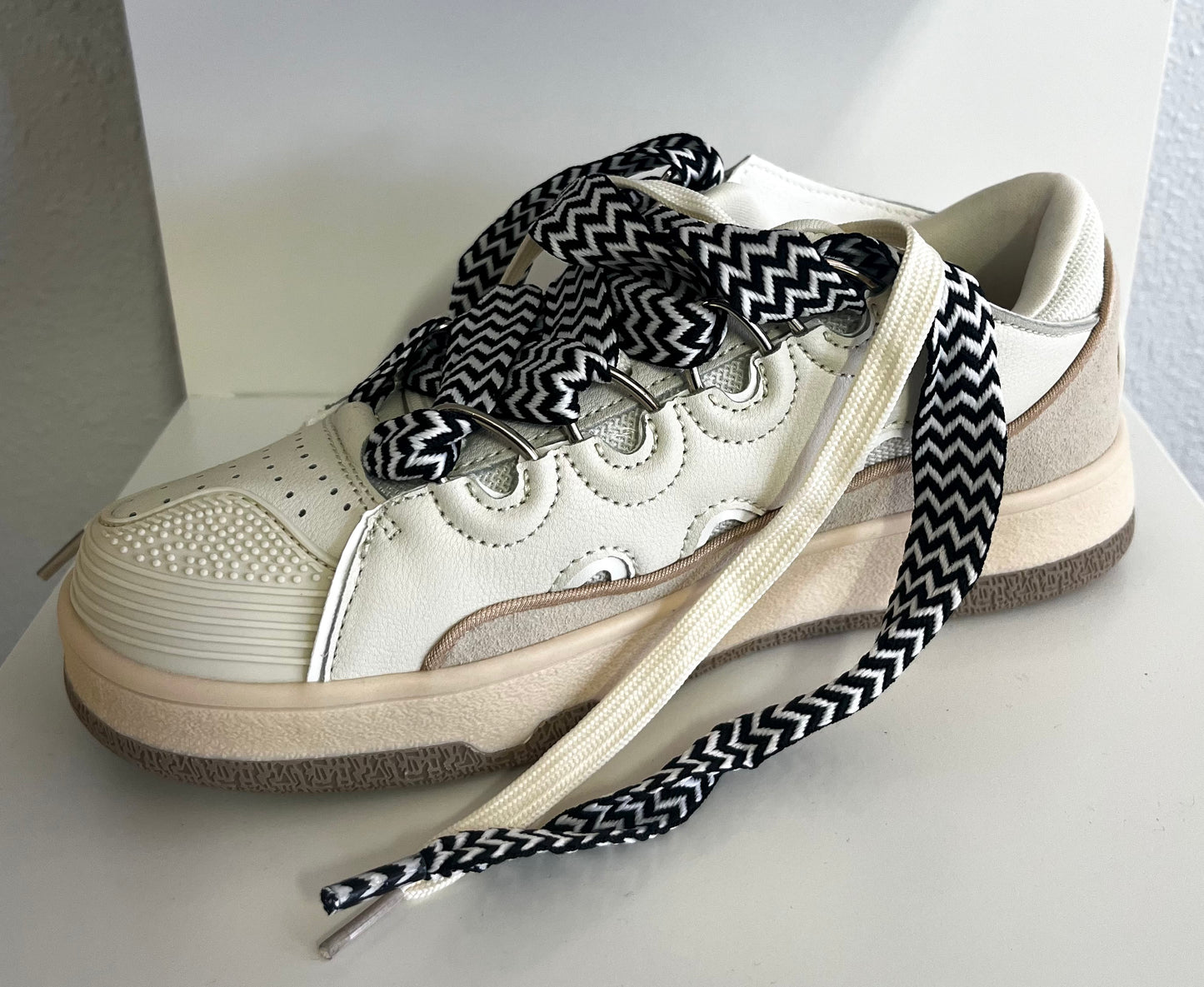 Double Lace Up Sneaker