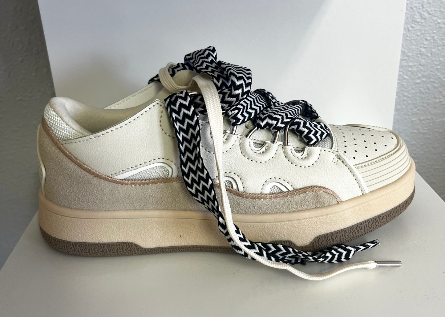 Double Lace Up Sneaker