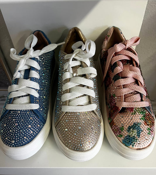 Rhinestone Casual Sneaker