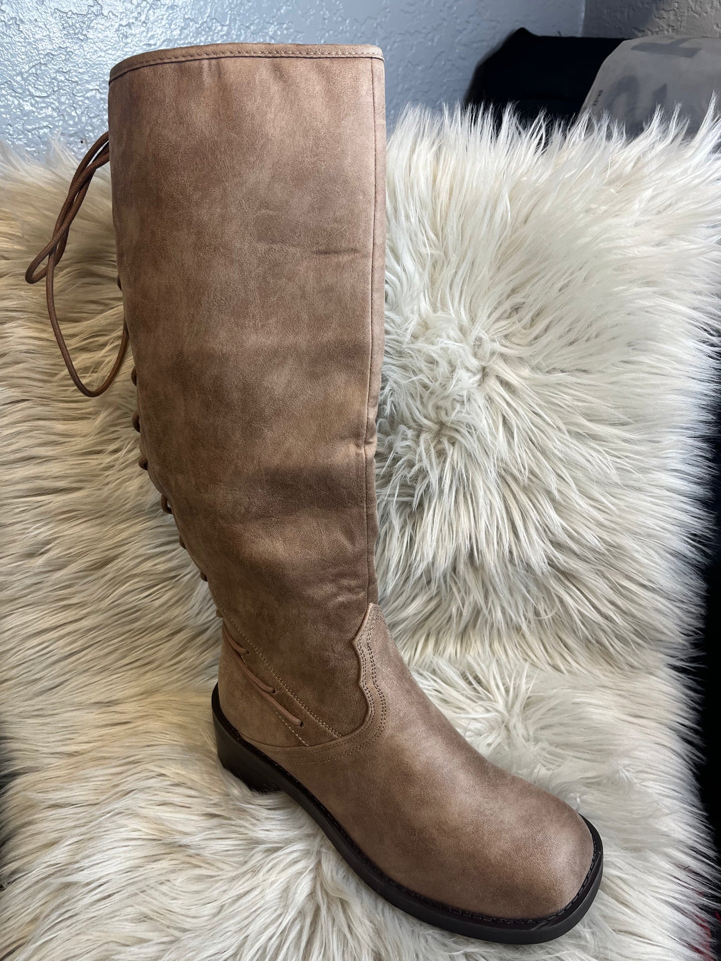 Strappy Calf Boot