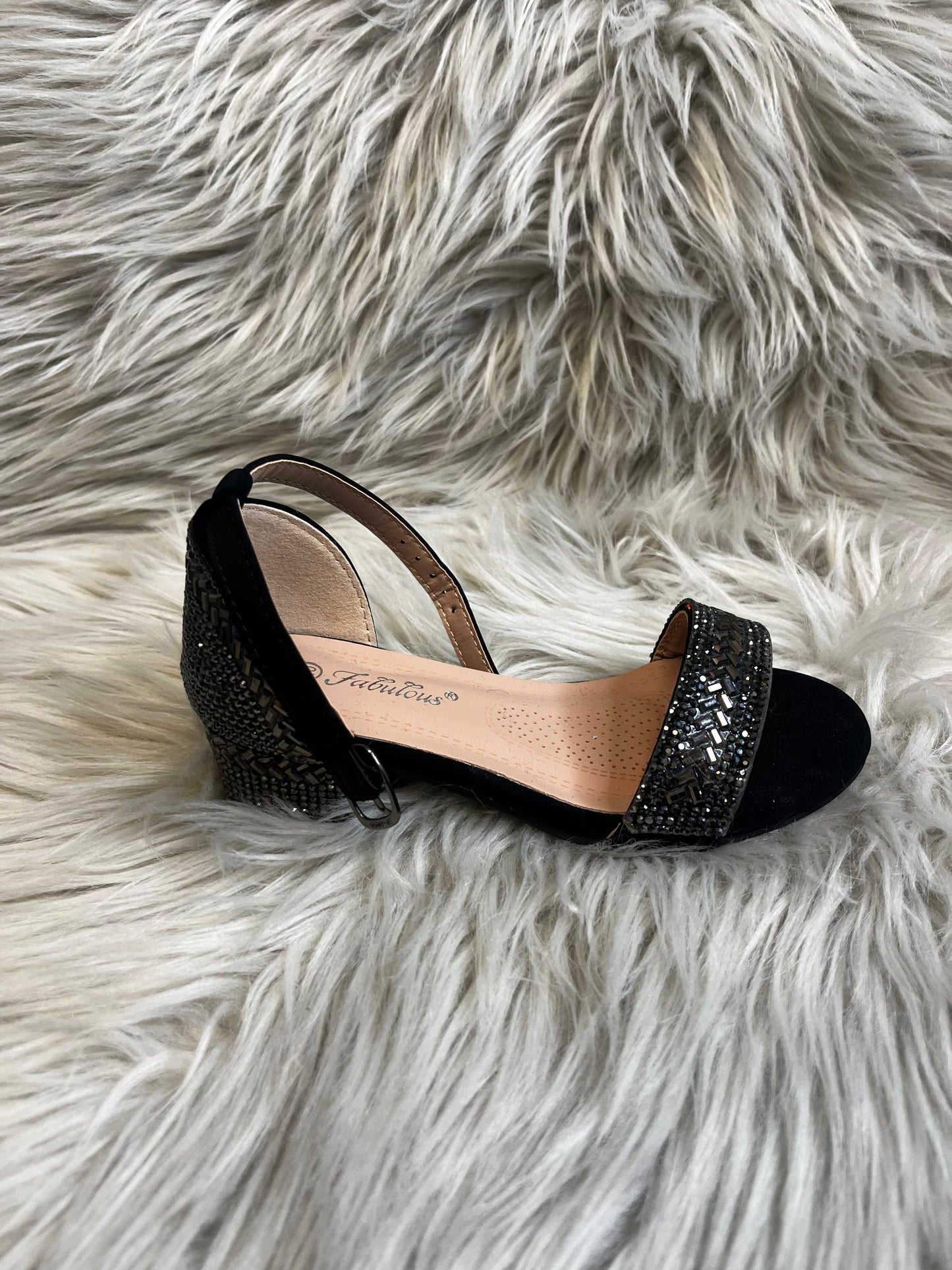 Kids Rhinestone Sandal