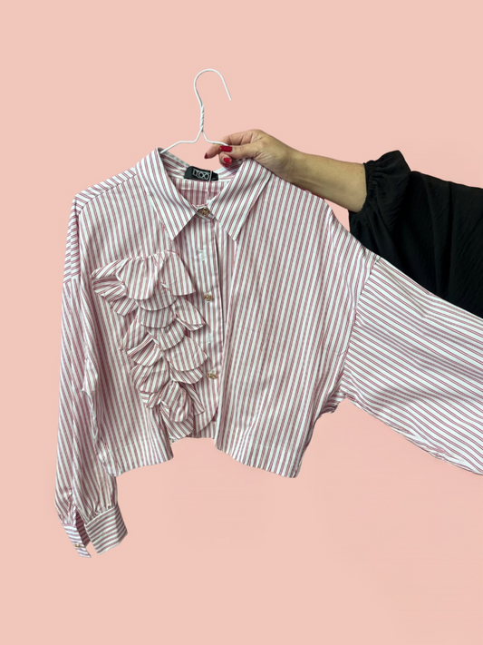 Striped Flower Shirt